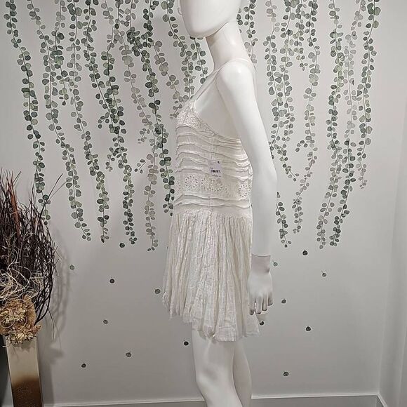 FREE PEOPLE One Annelise Slip Mini Dress Sz XS - Picture 7 of 12